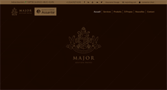 Desktop Screenshot of majorgestionprivee.com